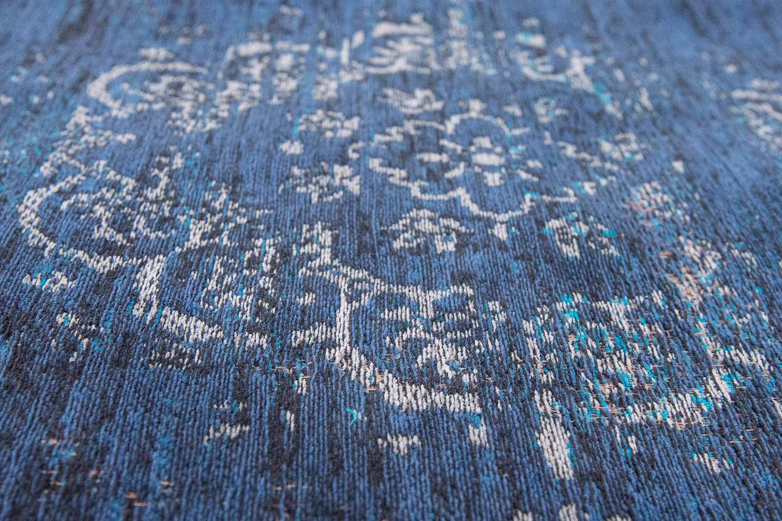 vloerkleed Louis De Poortere LX8254 Fading World Medaillon Blue Night zoom