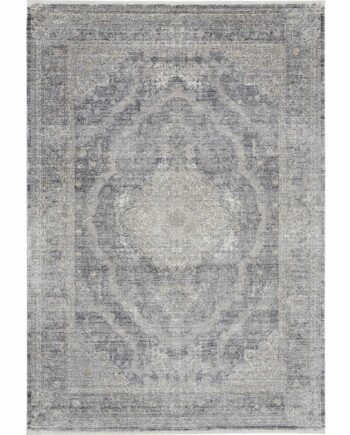 Nourison vloerkleed Starry Nights STN05 CHACM CHARCOAL CREAM 5x7 099446745576