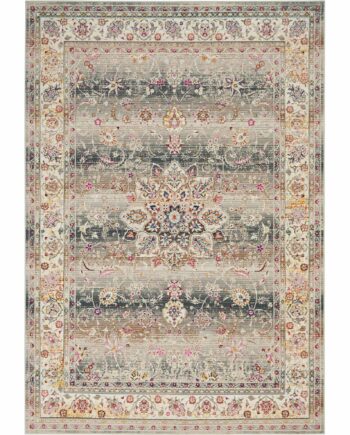 Nourison vloerkleed Vintage Kashan VKA01 GREY 5x7 099446455116 MAIN
